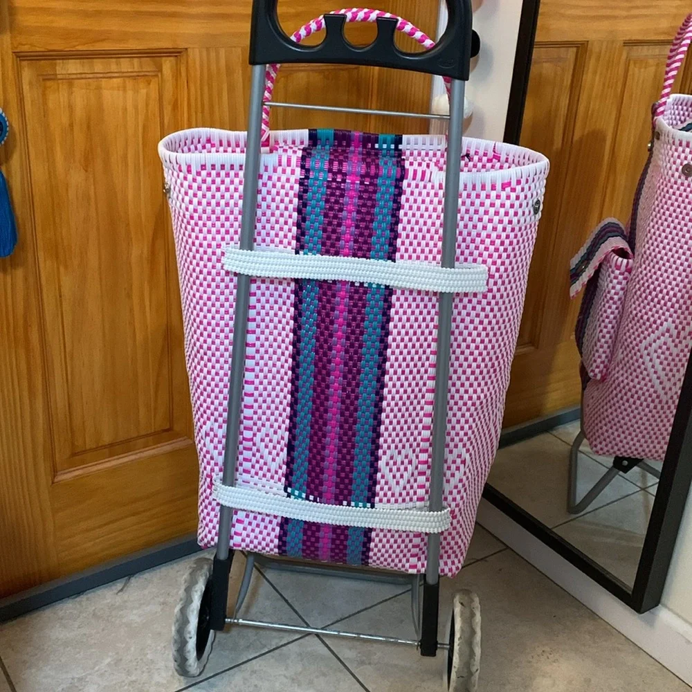 Mexican woven carrito Shopping bag ‼️♥️‼️🛍️ 💜